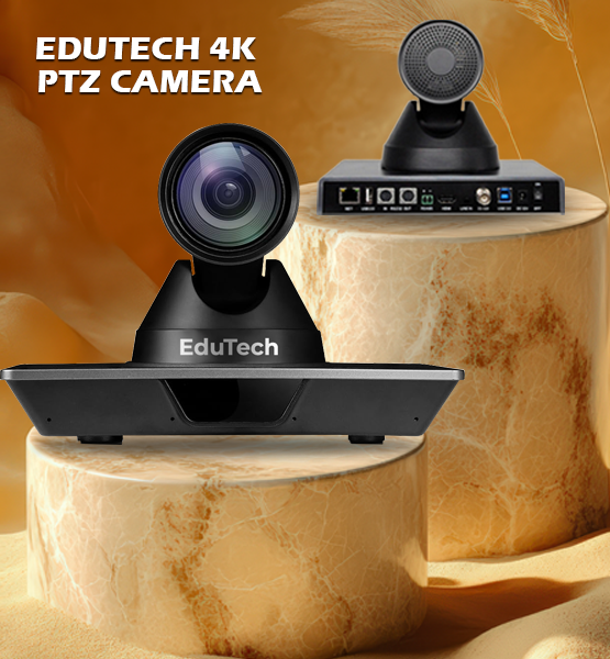 Edutech 4K PTZ Camera back view