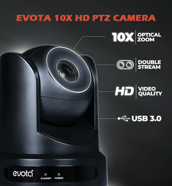 Evota 10X HD PTZ Camera Installation Setup