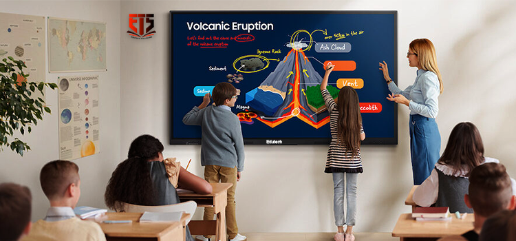 Best digital board for smart classrooms in India by Edutech Solutions