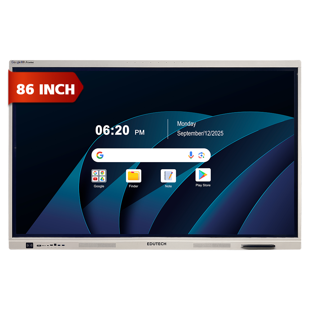 Edutech EDLA Certified Interactive Flat Panel 86 Inch Smartboard