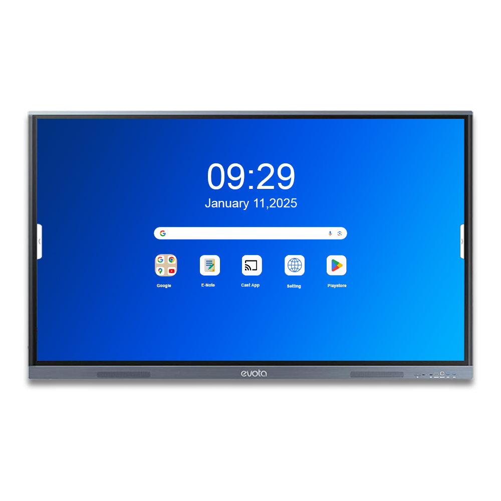 Evota Android 14 Smart Board 75 Inch EDLA Google Certified