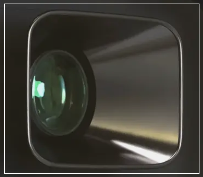 AI-powered 48MP 4K camera integrated into interactive flat panel