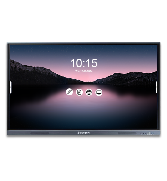 Interactive flat panel improving smart classroom learning in schools and colleges