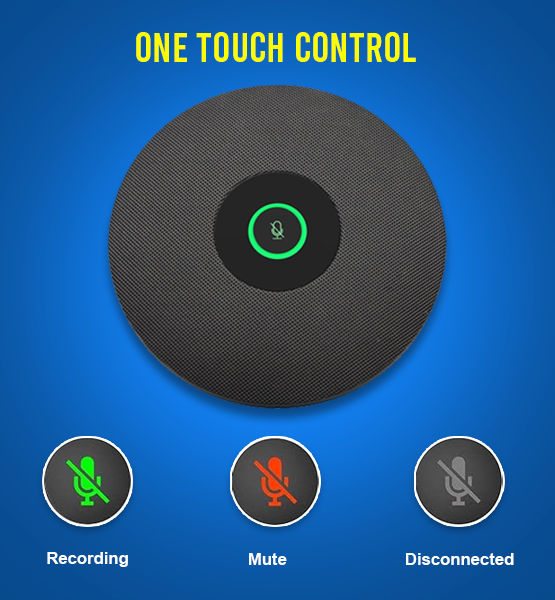 Edutech Conference Speaker with Microphone - Side View